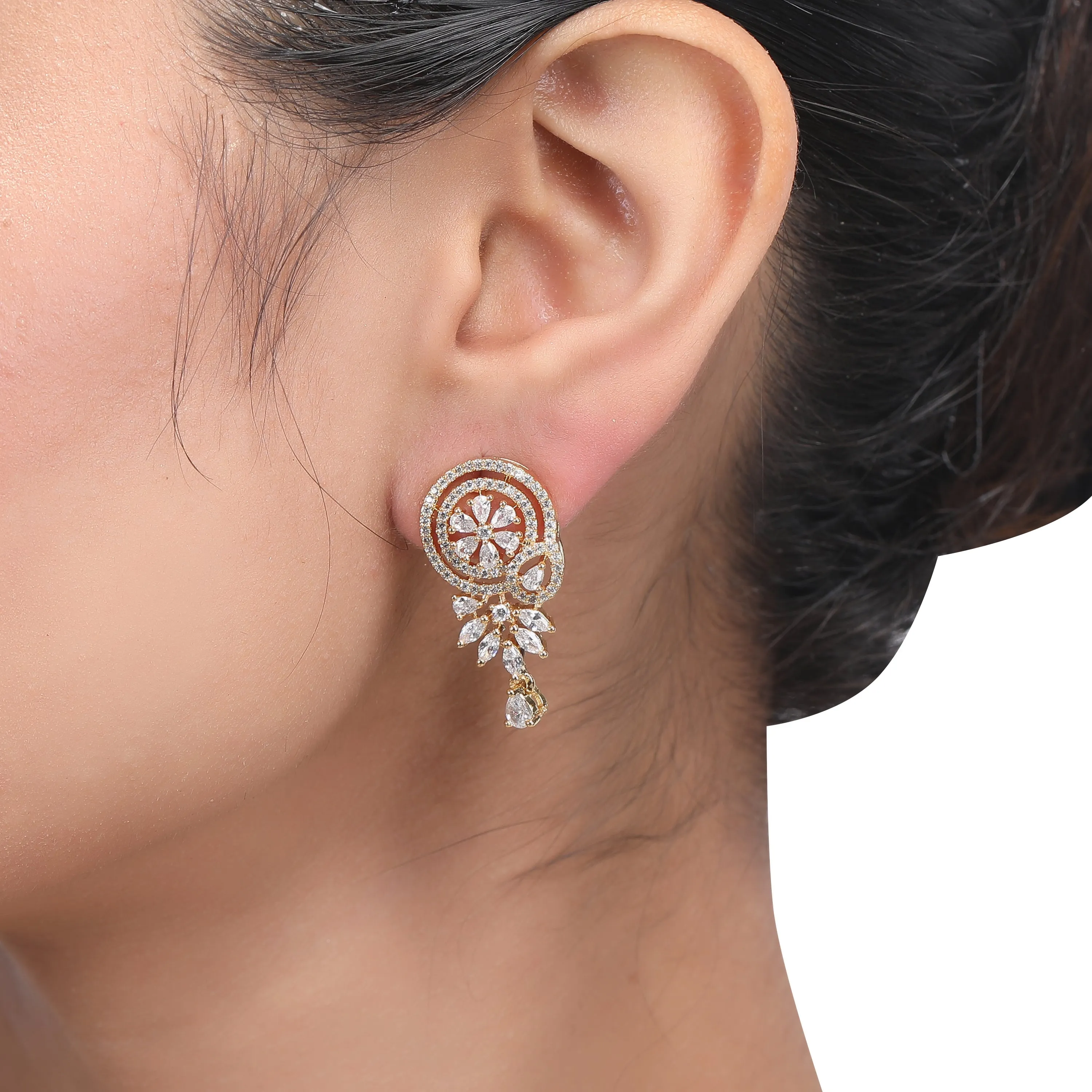 Karuna Warnaja Zircon Pendant Set