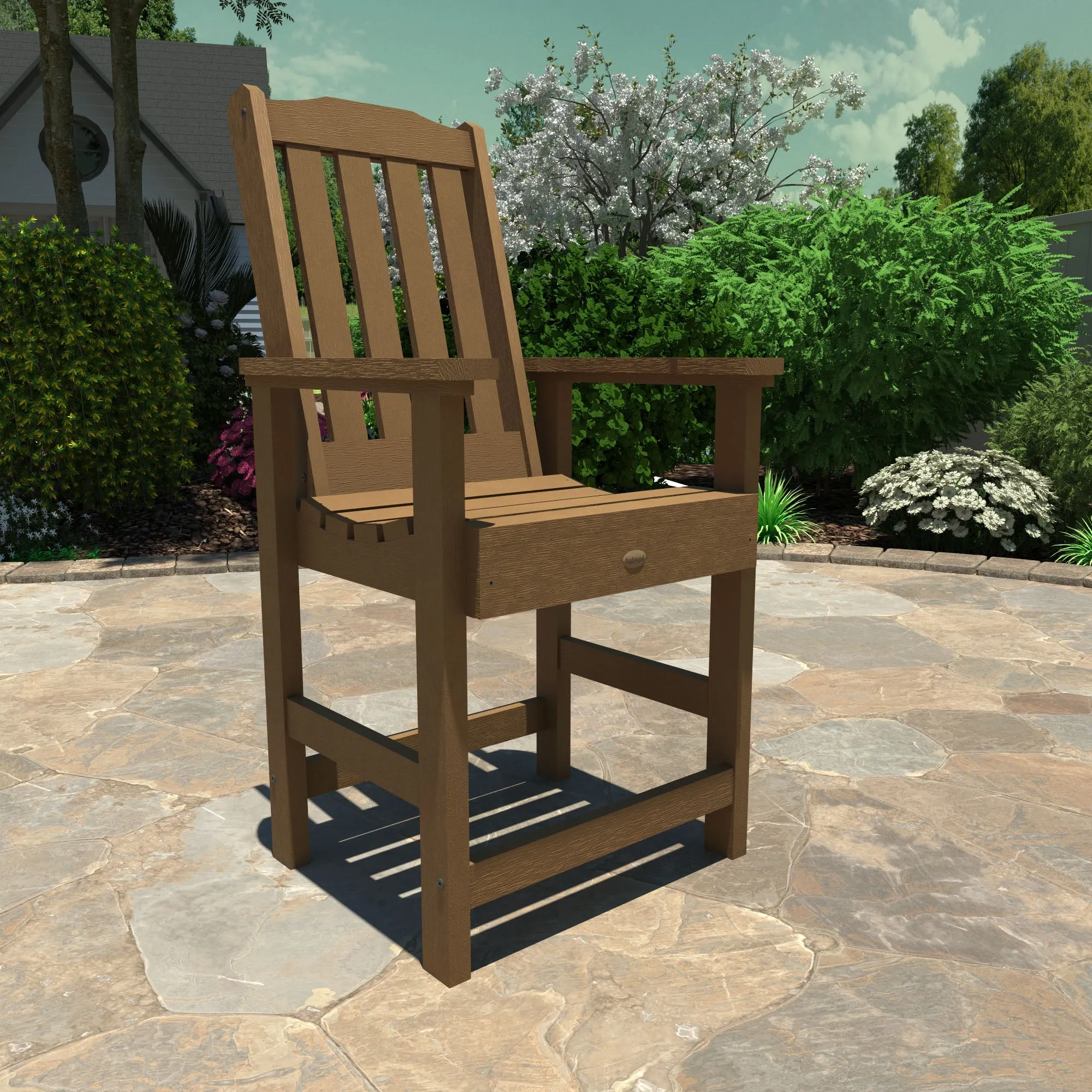 Lehigh 7pc Rectangular Outdoor Dining Set 42in x 72in - Counter Height