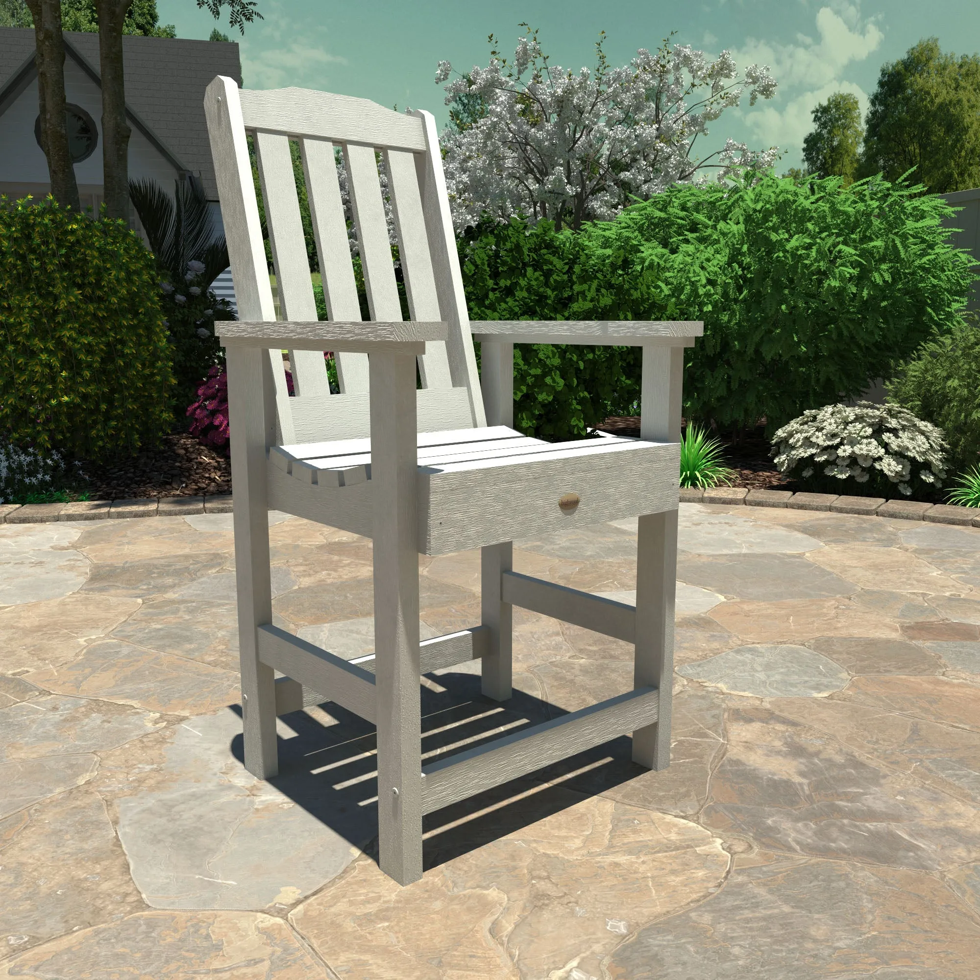 Lehigh 7pc Rectangular Outdoor Dining Set 42in x 72in - Counter Height