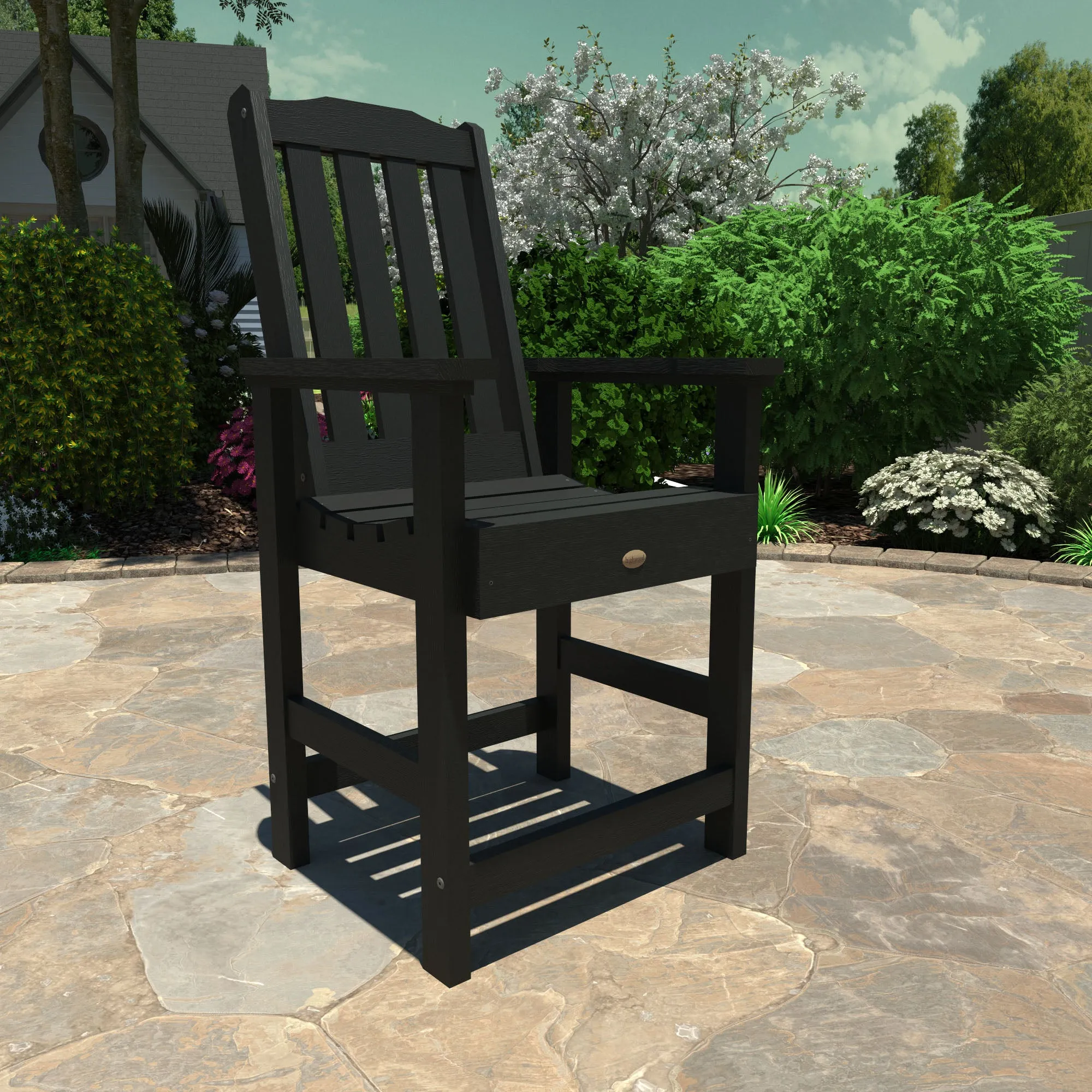 Lehigh 7pc Rectangular Outdoor Dining Set 42in x 72in - Counter Height
