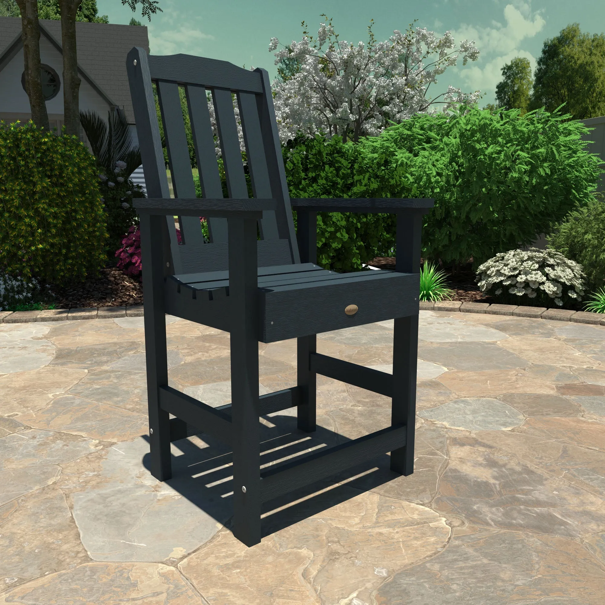 Lehigh 7pc Rectangular Outdoor Dining Set 42in x 72in - Counter Height