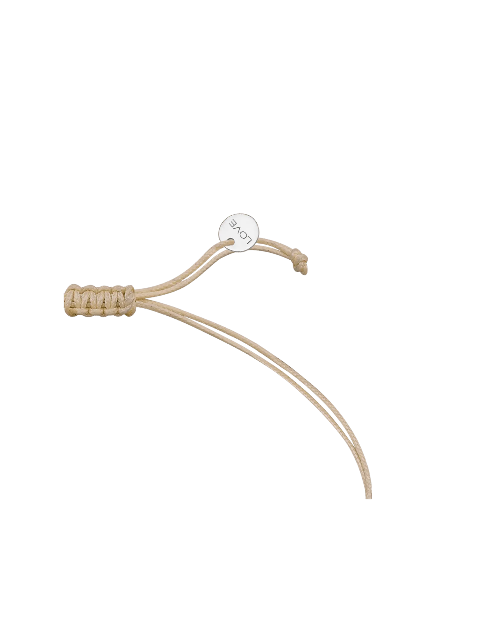 Lucky String Of Love - 14K White Gold