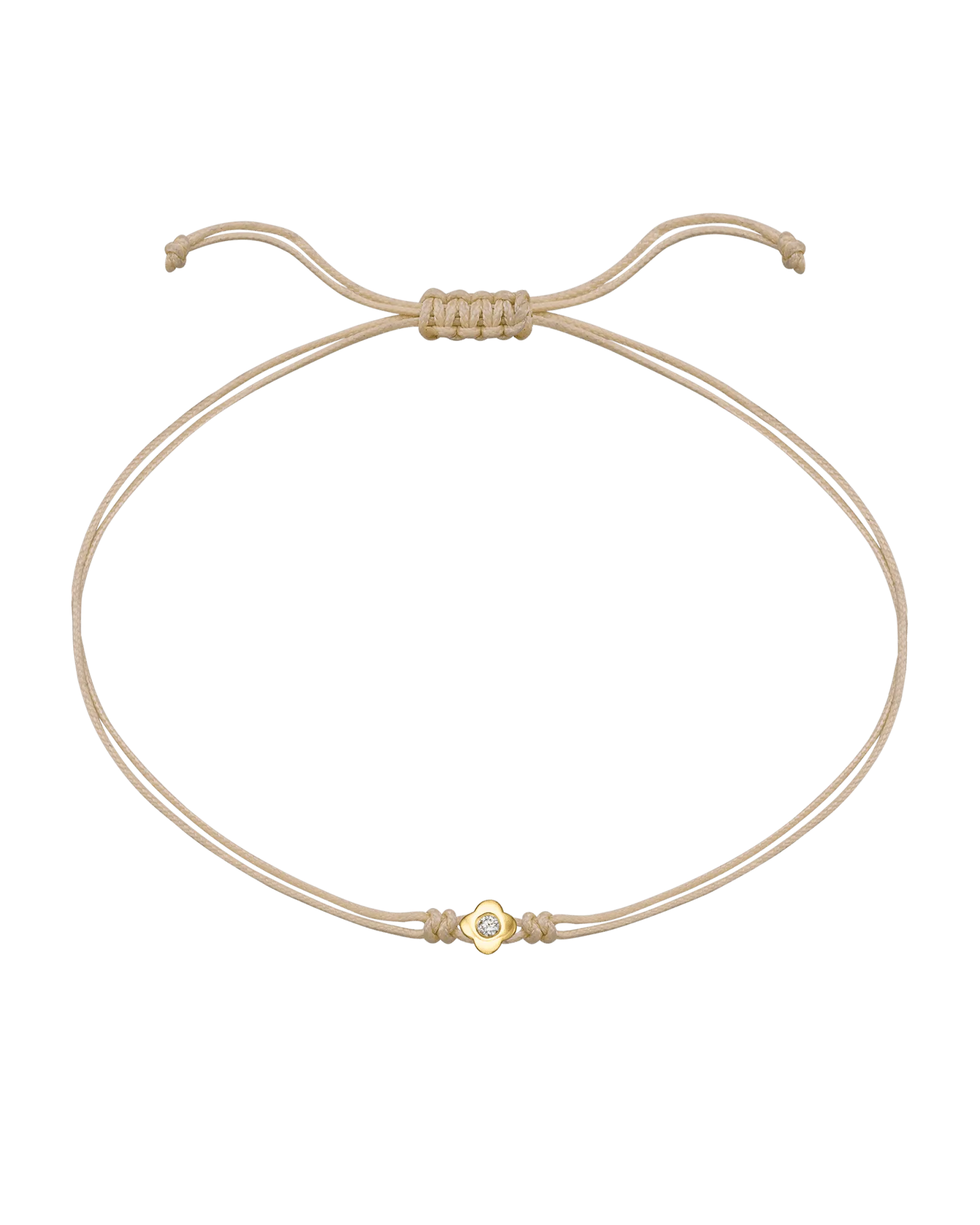 Lucky String Of Love - 14K Yellow Gold