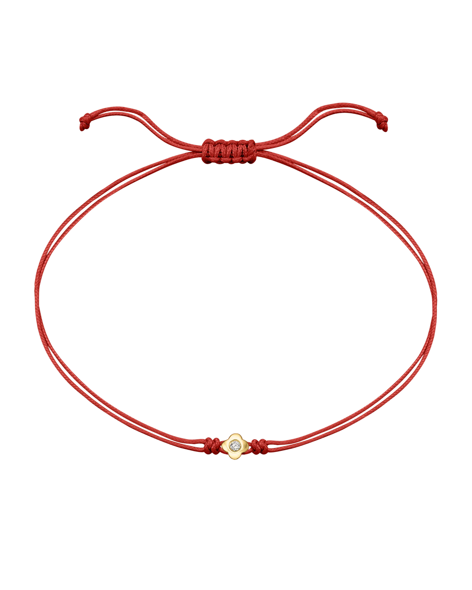 Lucky String Of Love - 14K Yellow Gold
