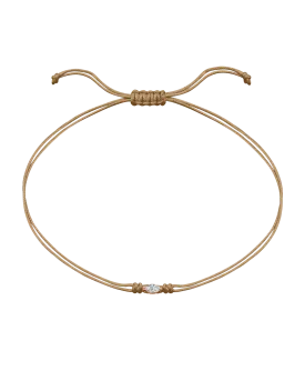 Marquise Diamond String Of Love - 14K Rose Gold