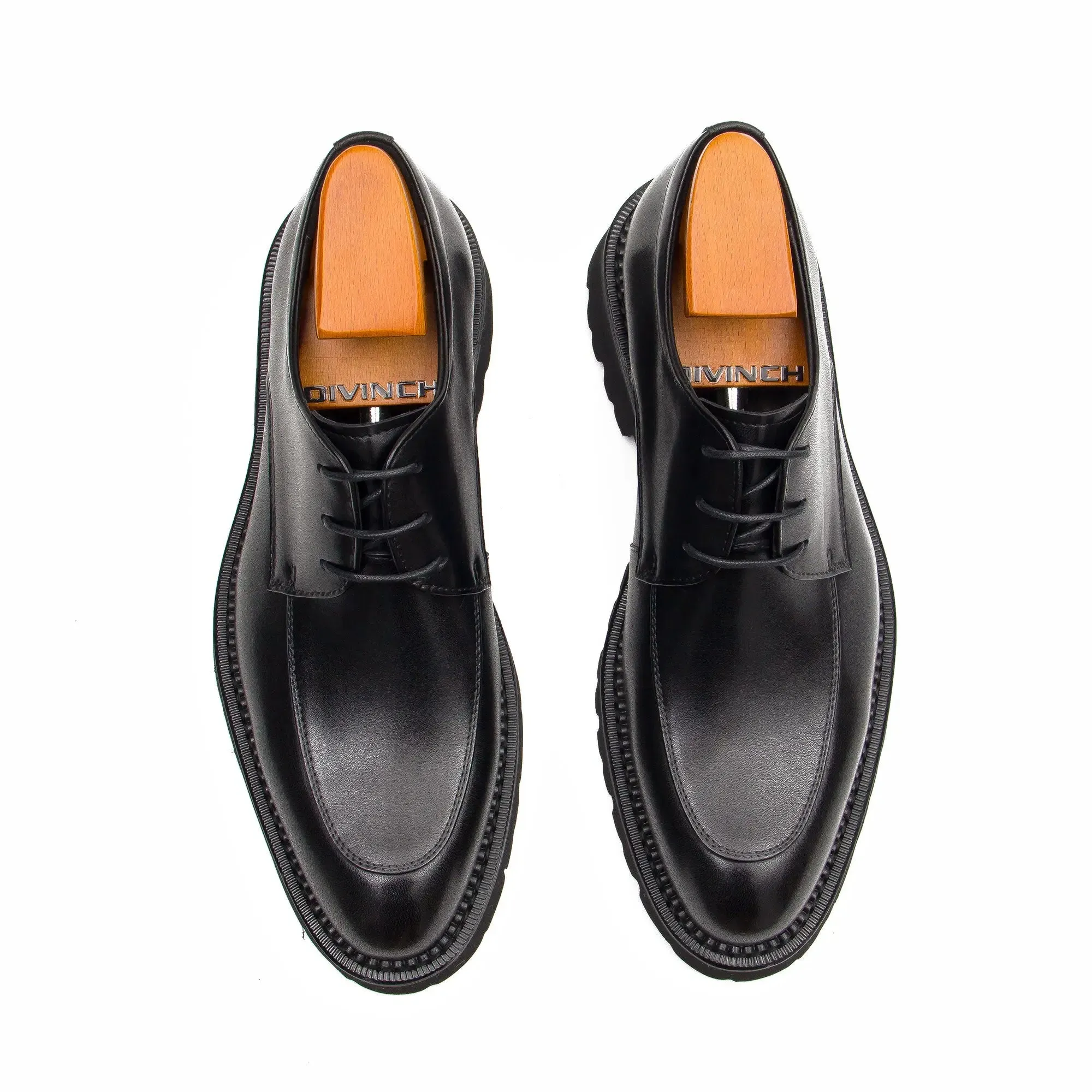 Men's formal thick-soled derby shoes 96150