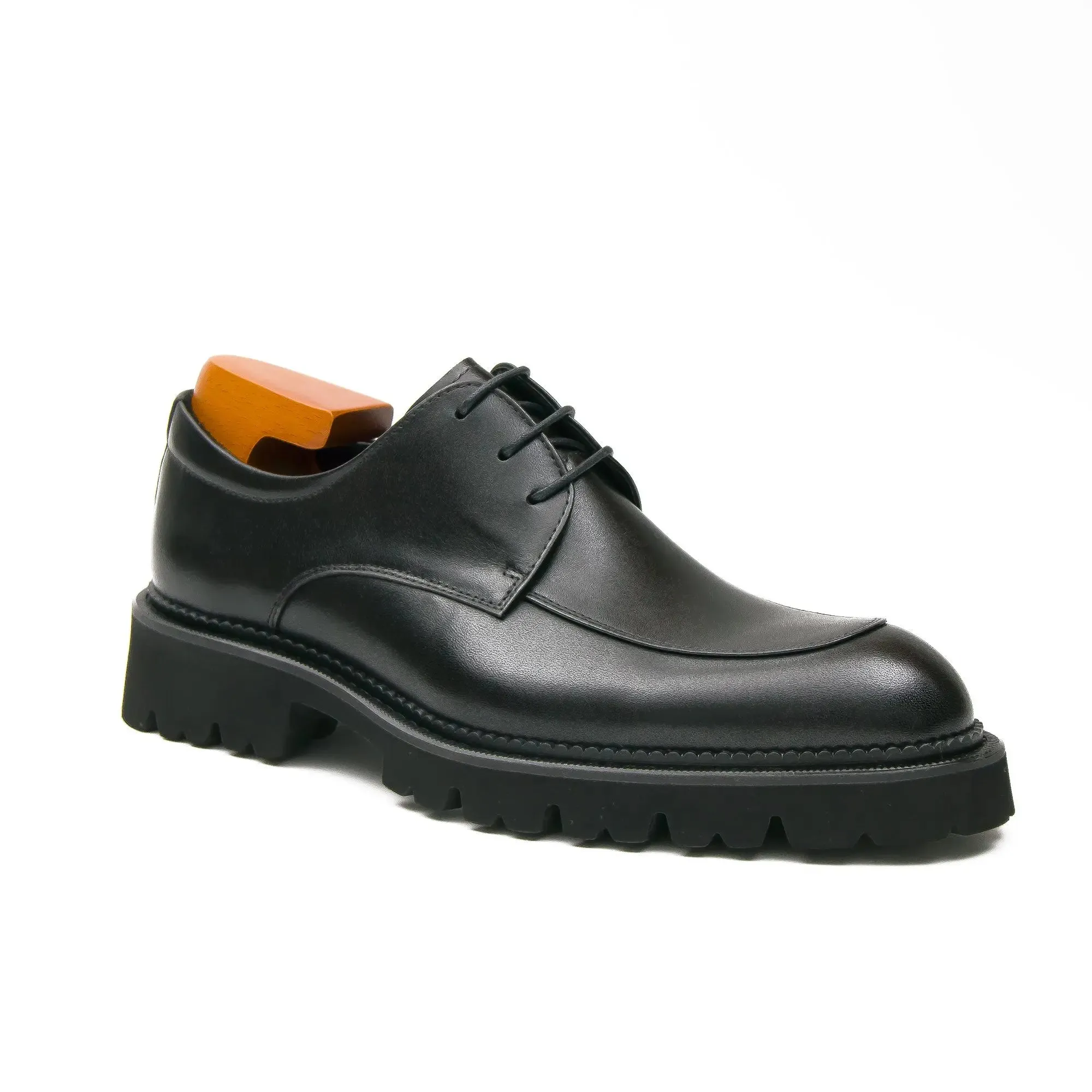 Men's formal thick-soled derby shoes 96150