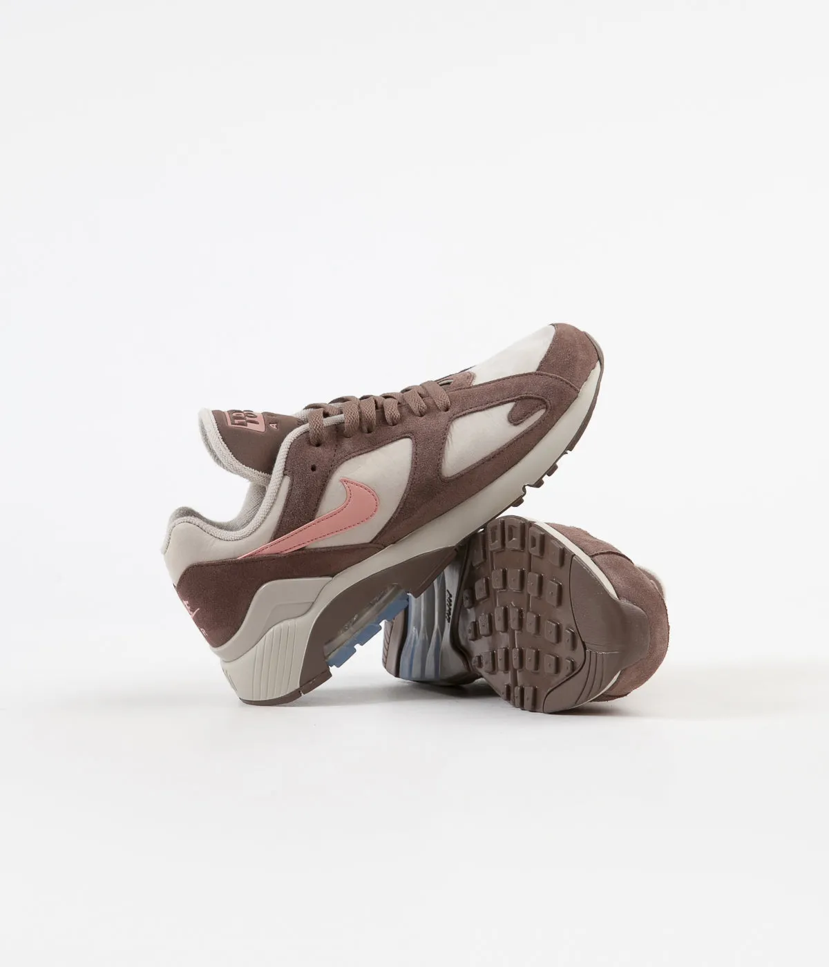 Nike Air Max 180 Shoes - String / Rust Pink - Baroque Brown