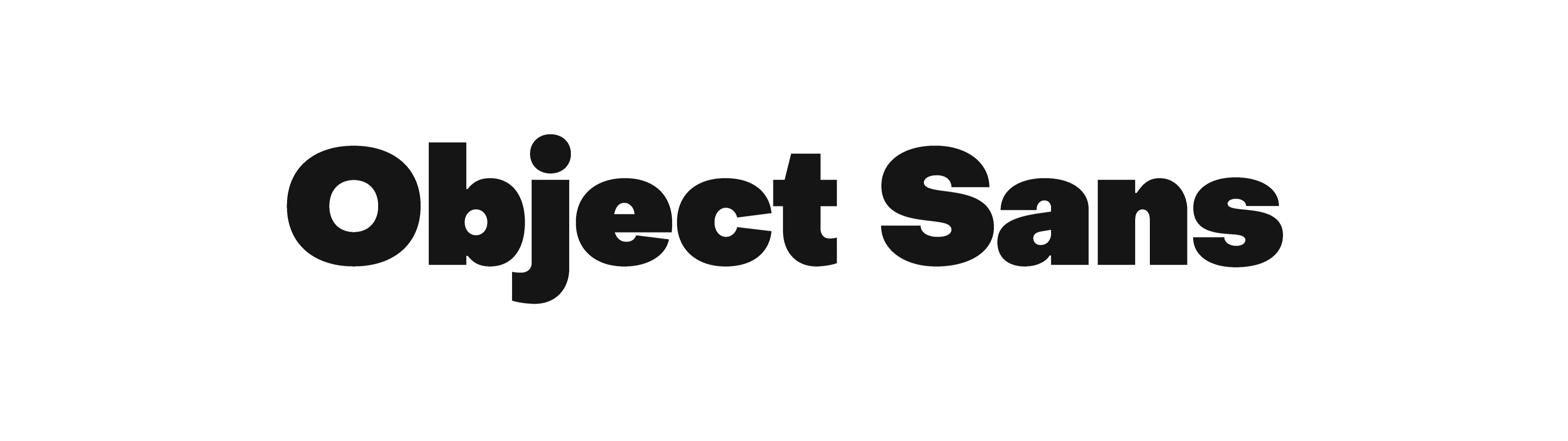 Object Sans