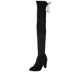 Pamela Slim Fit Over The Knee High Heel Boots