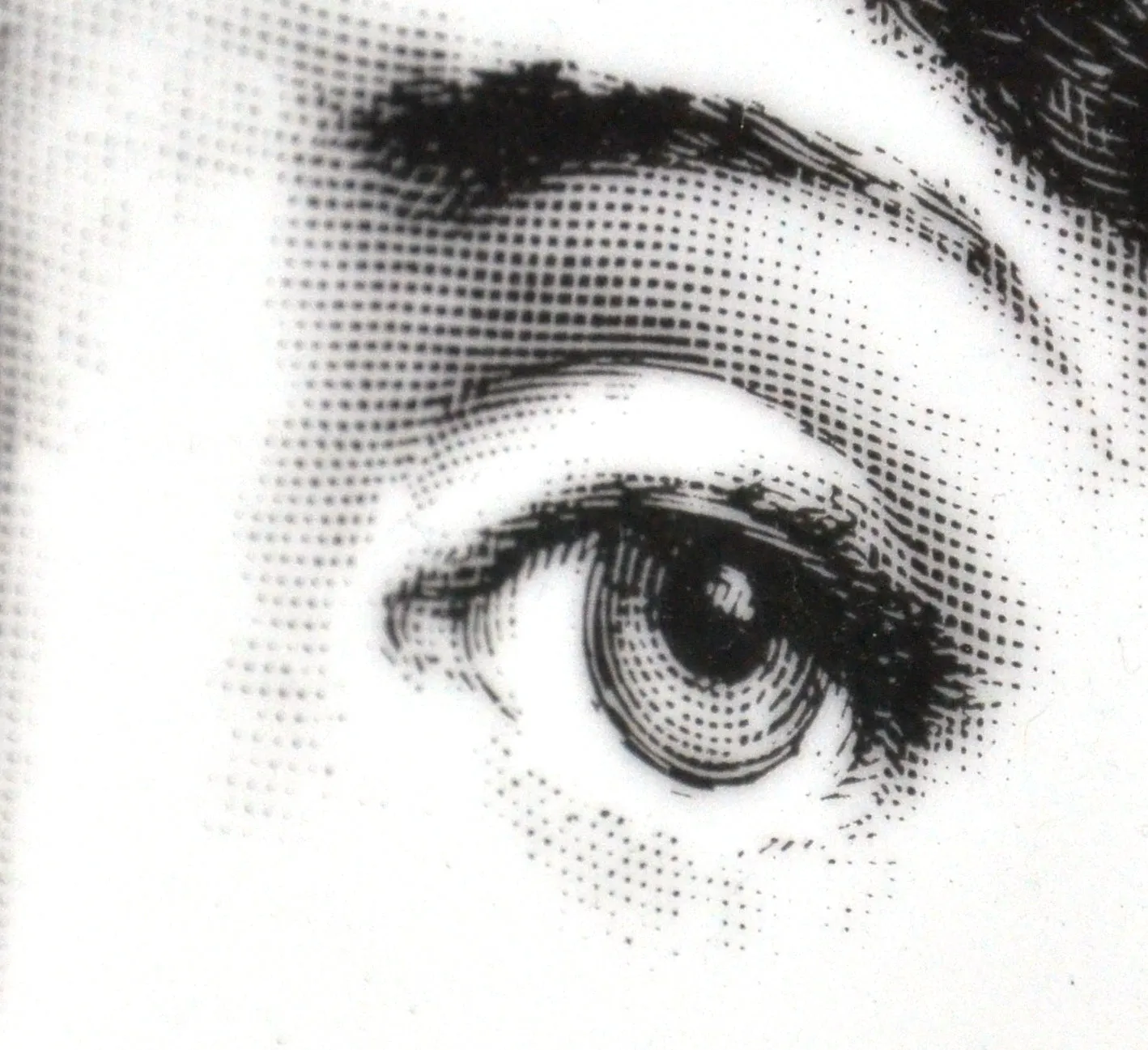 Piero Fornasetti Julia Plate Tema e Variazioni Series No. 265