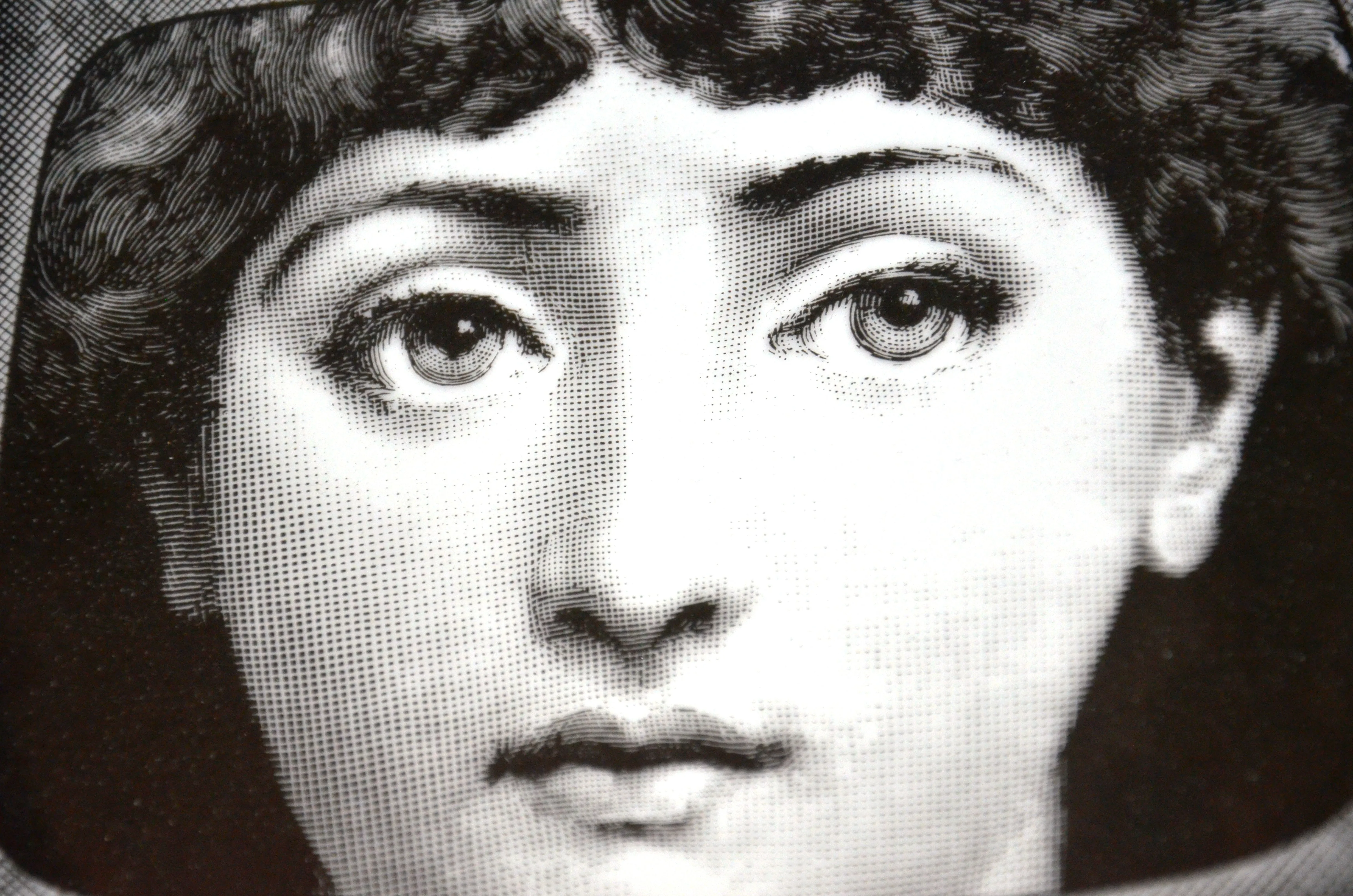 Piero Fornasetti Julia Plate Tema e Variazioni Series No. 265