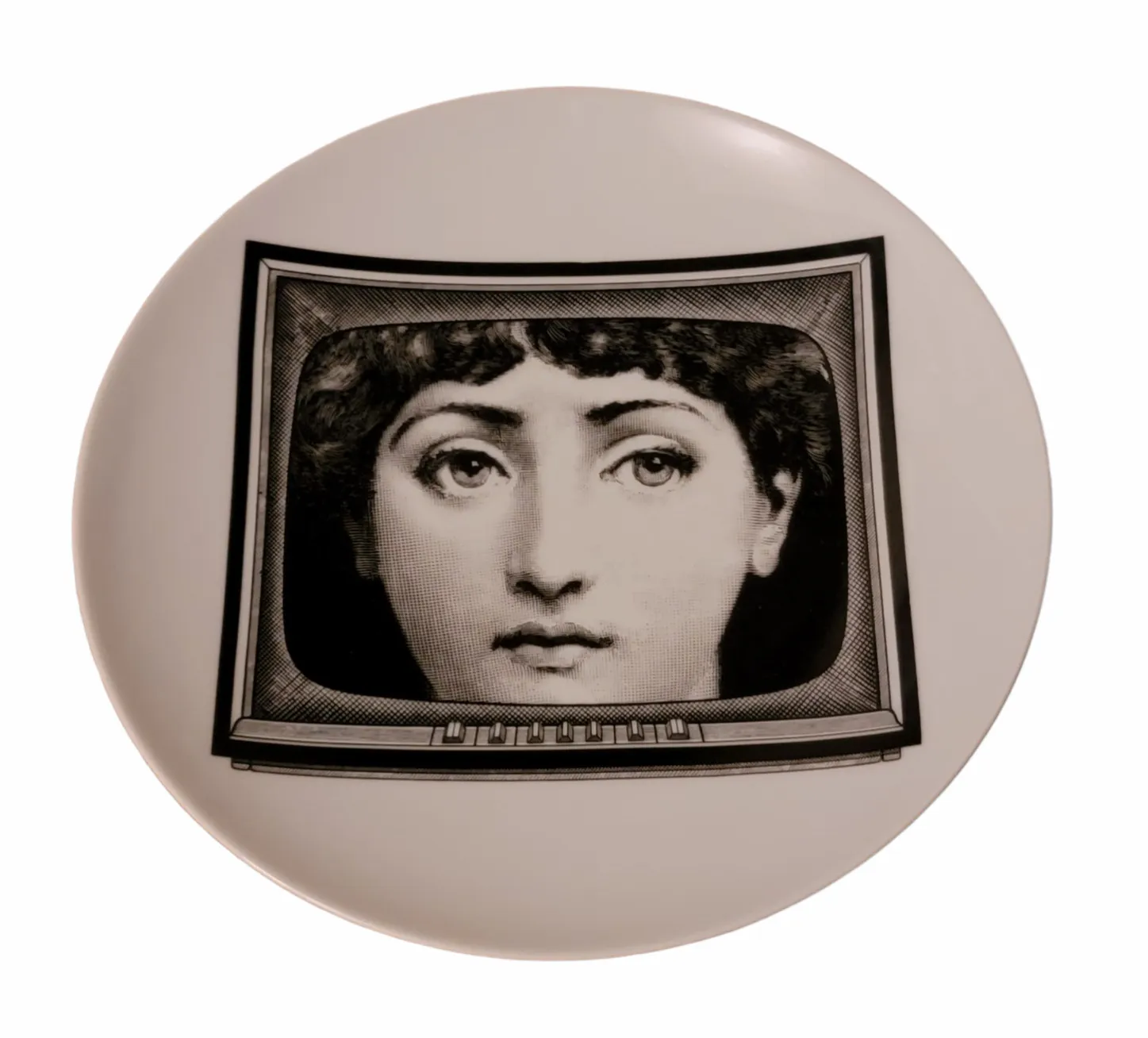 Piero Fornasetti Julia Plate Tema e Variazioni Series No. 265