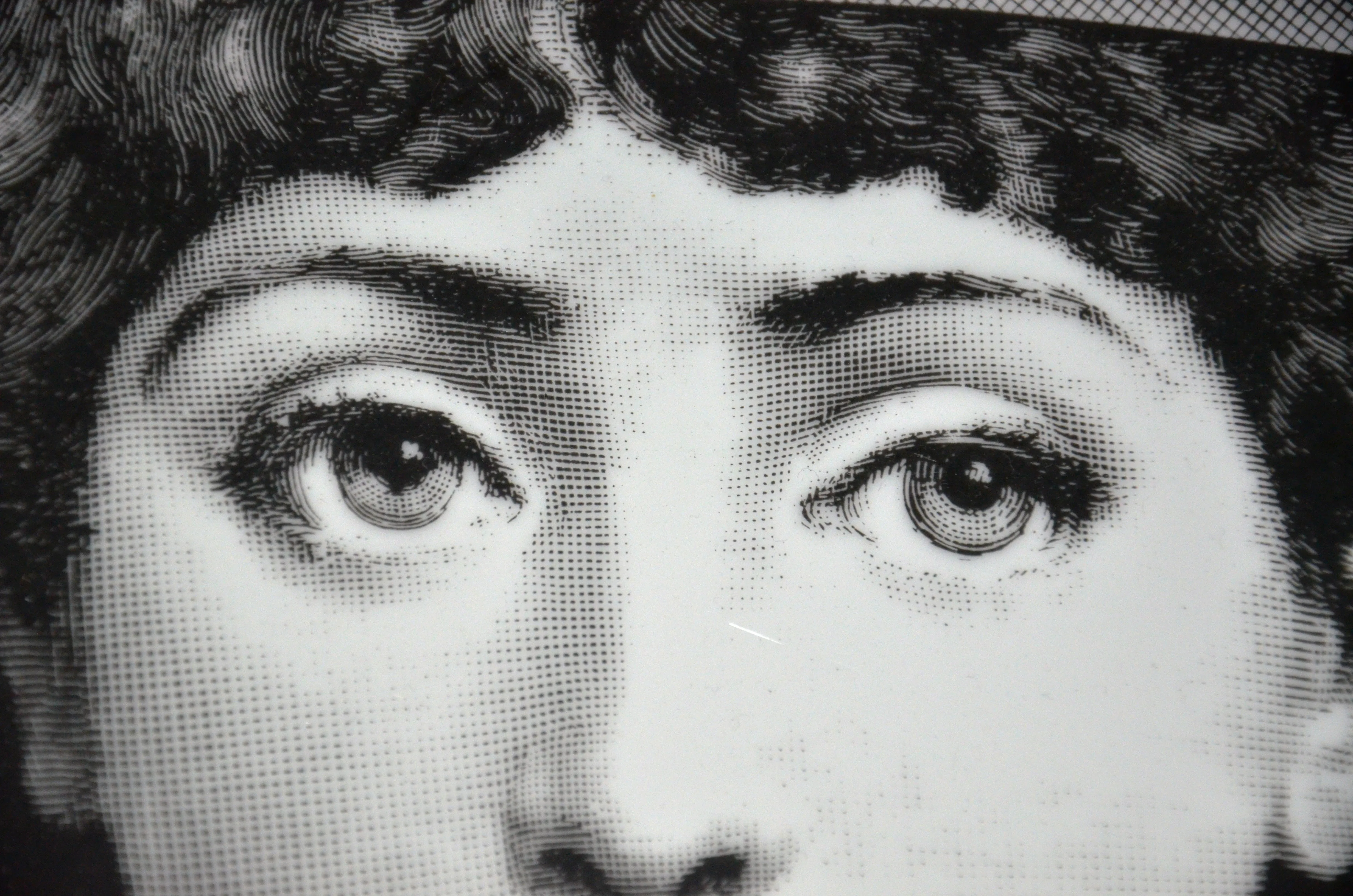 Piero Fornasetti Julia Plate Tema e Variazioni Series No. 265