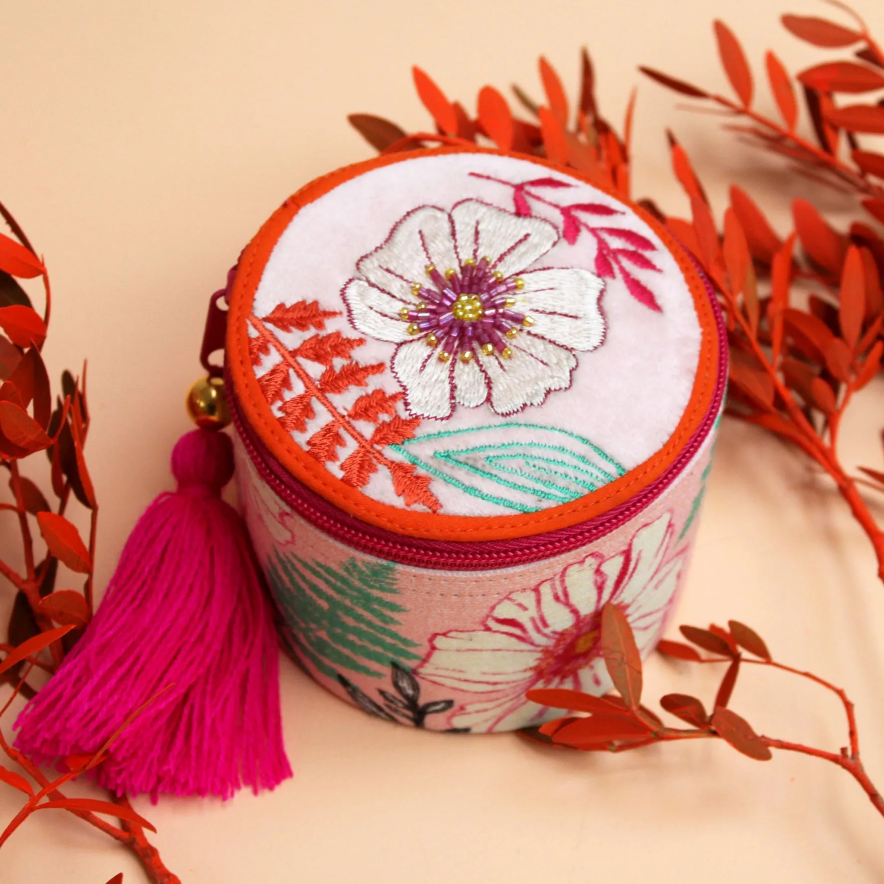 Posy Light Pink Trinket Box