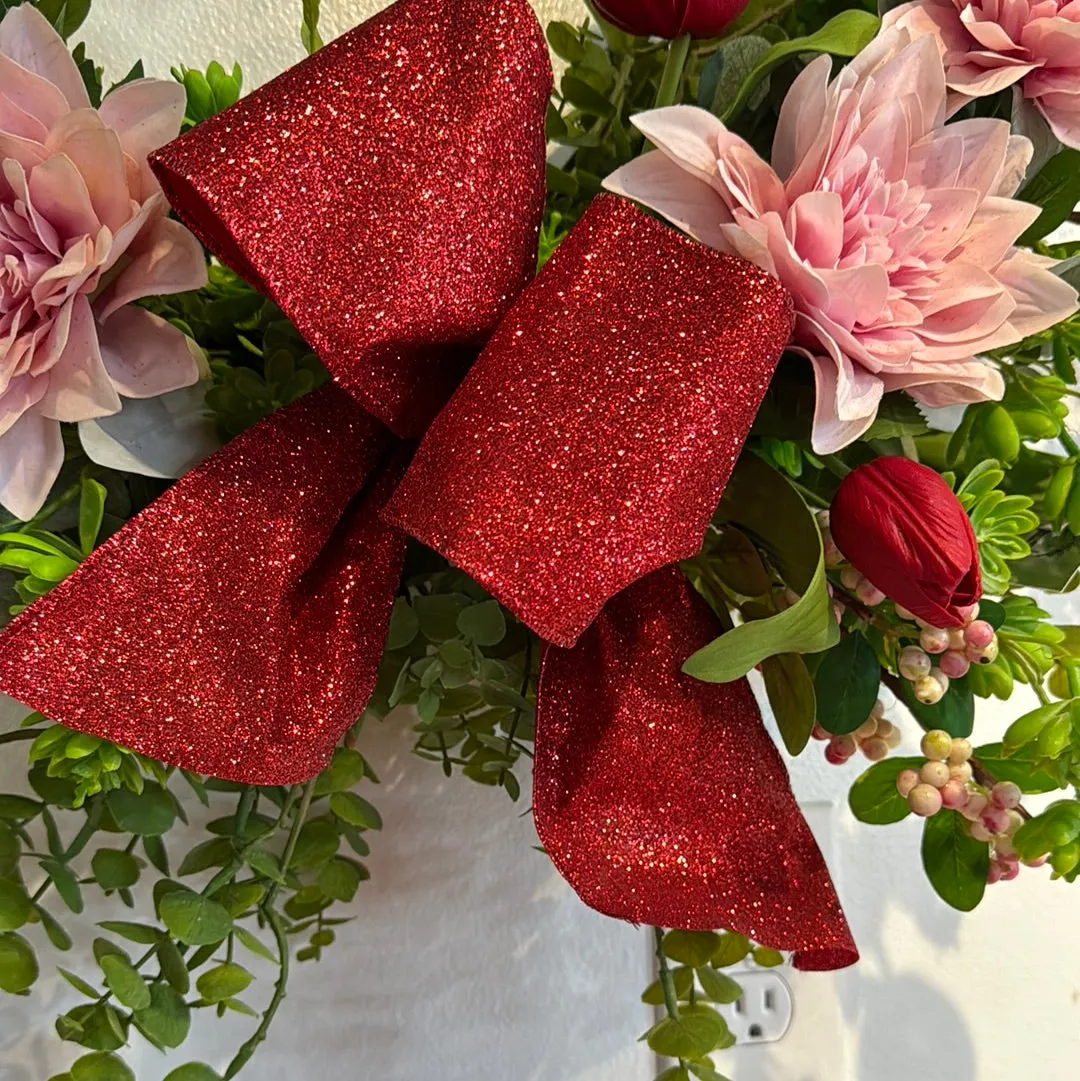 "Be Mine" Designer Valentine Wreath