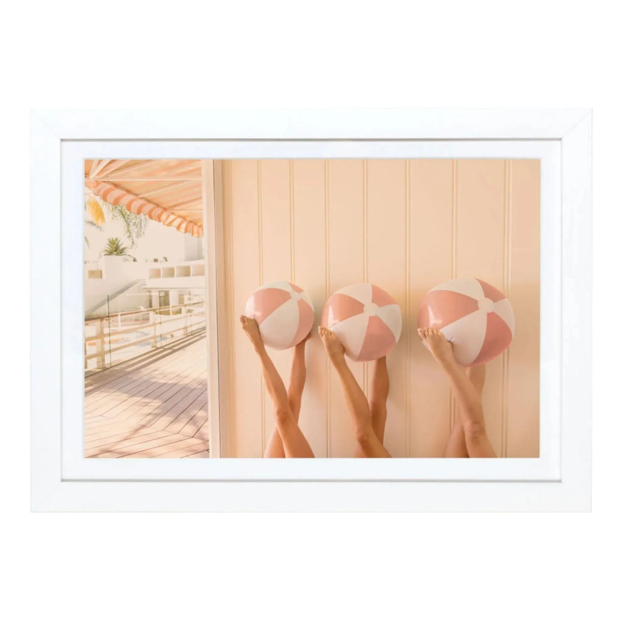"The Cabana" Mini Framed Print by Gray Malin