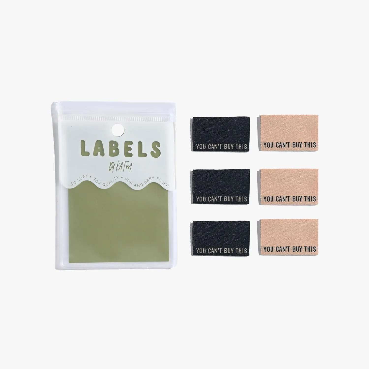 "YOU CANT BUY THIS" V.2 Woven Label Pack - Kylie And The Machine