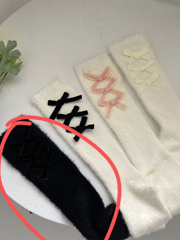 Ribbon Ribbon Ankle Socks
