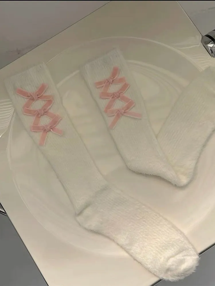 Ribbon Ribbon Ankle Socks