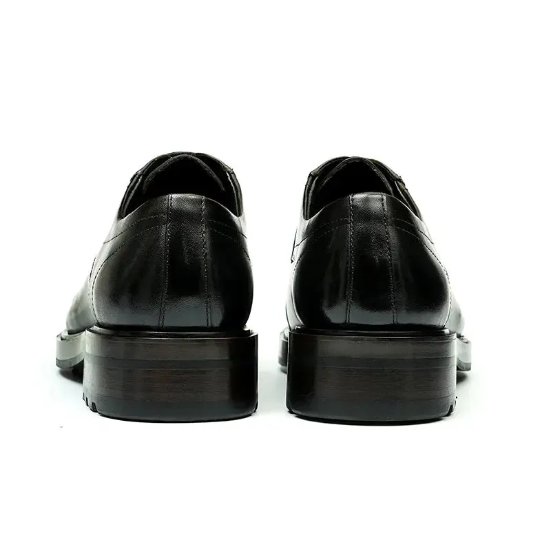 Round toe derby shoes D89623