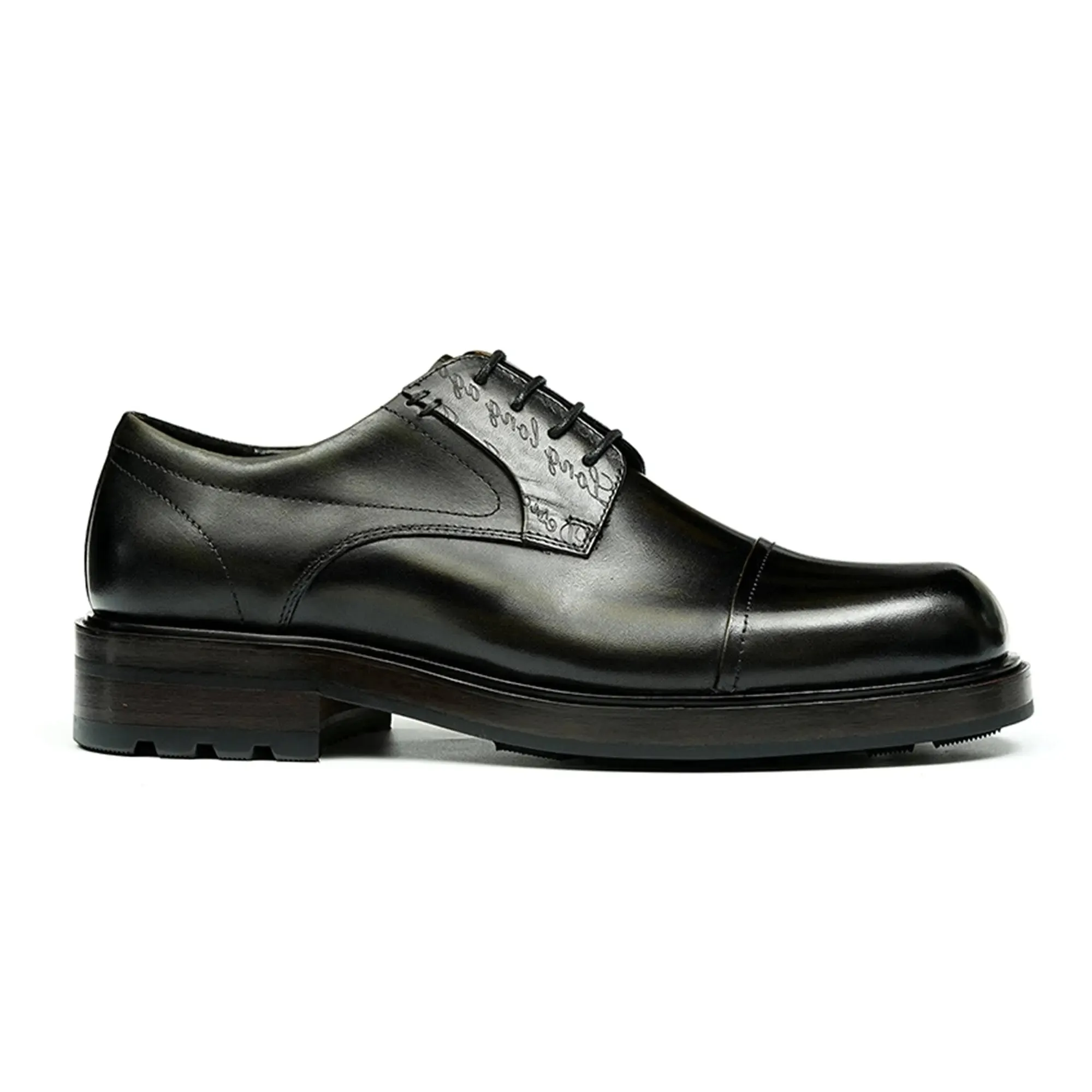 Round toe derby shoes D89623