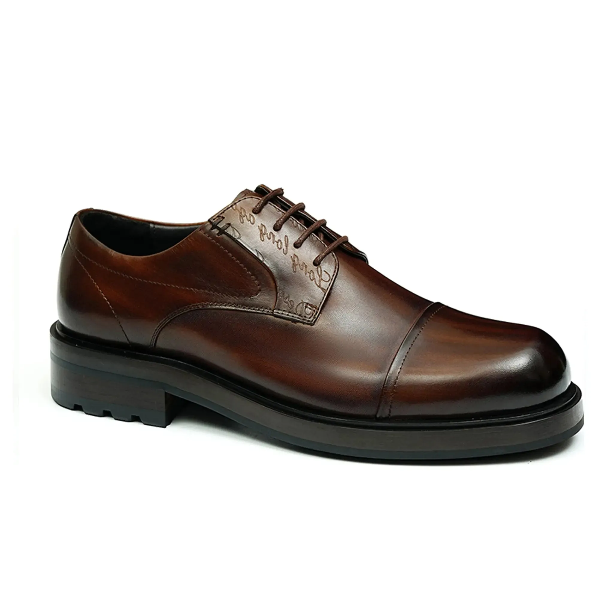 Round toe derby shoes D89623