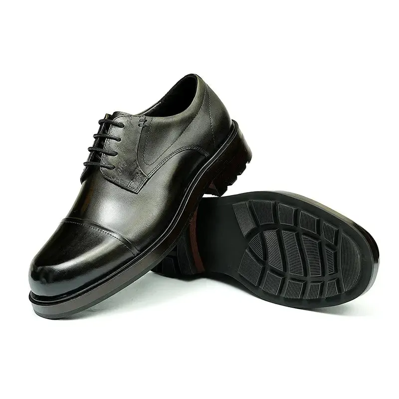 Round toe derby shoes D89623
