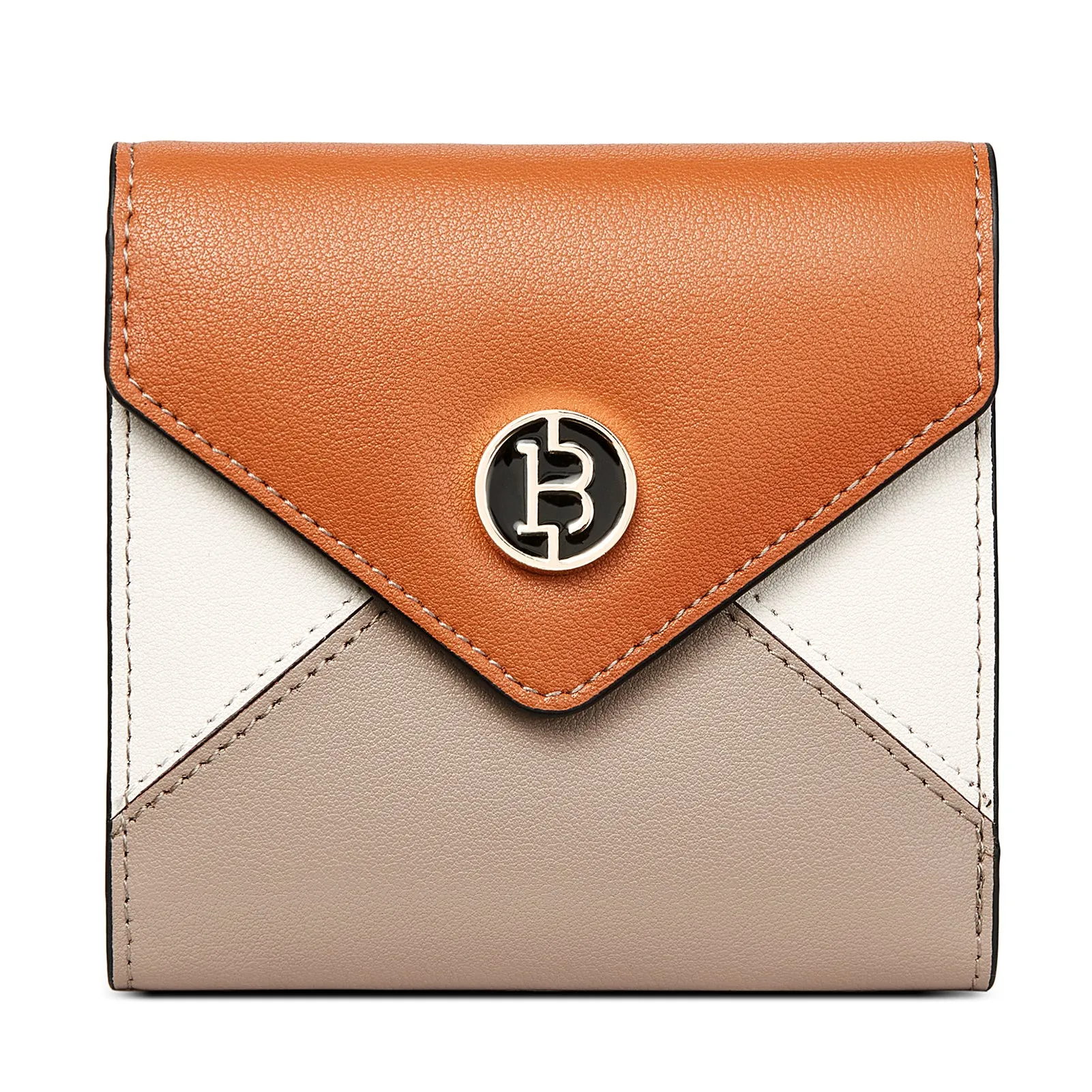 Rozenn Small Bifold Wallet with Card Case for Women in Leather