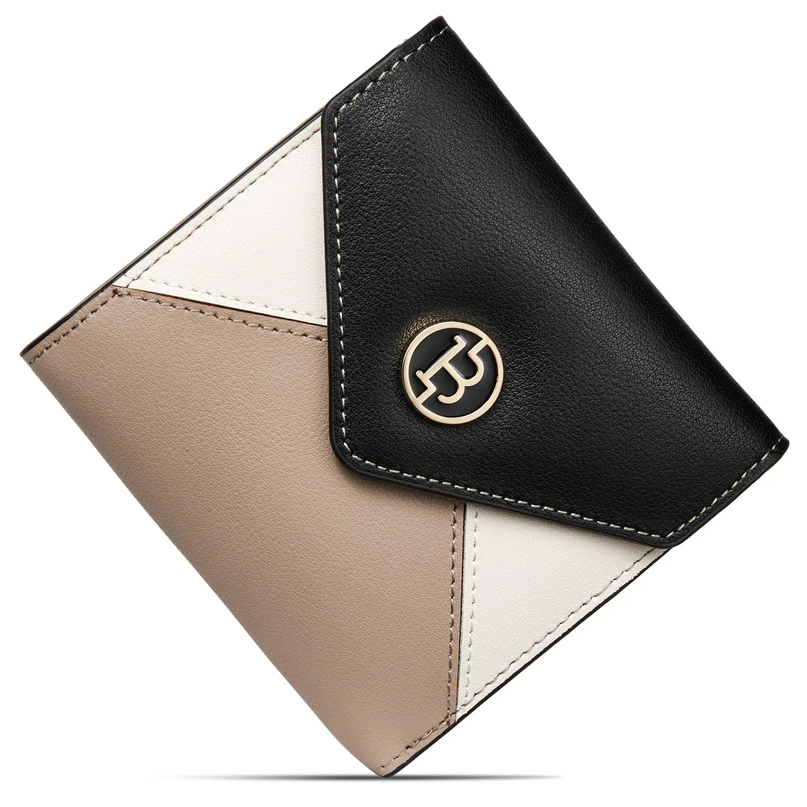 Rozenn Small Bifold Wallet with Card Case for Women in Leather