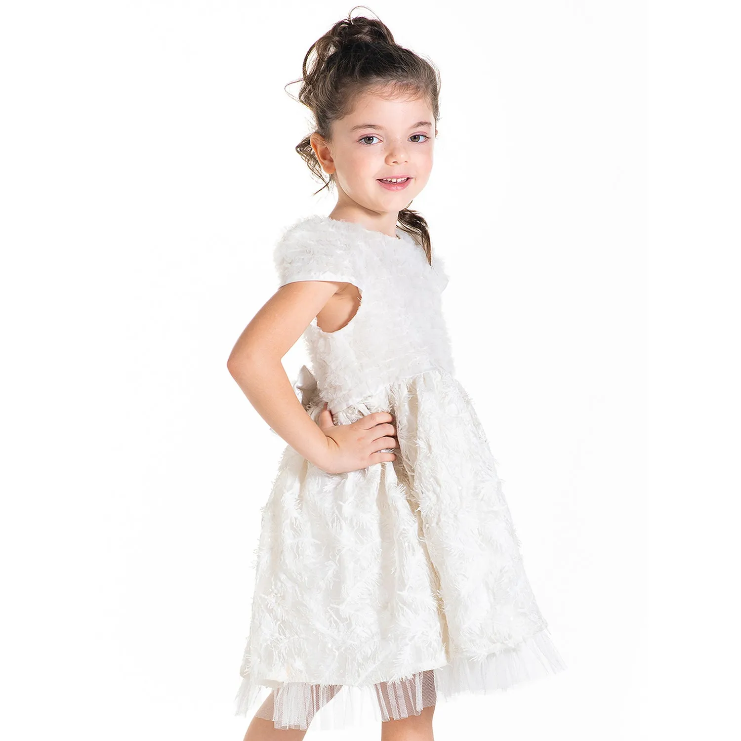 Ruffled Feather Dress