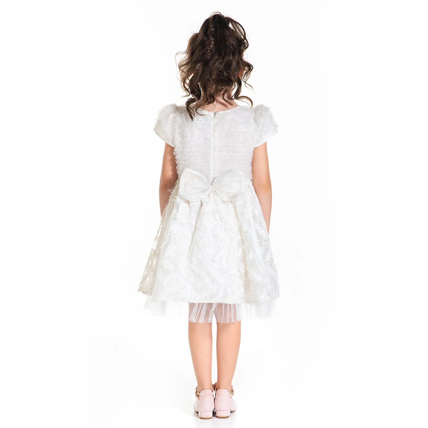 Ruffled Feather Dress