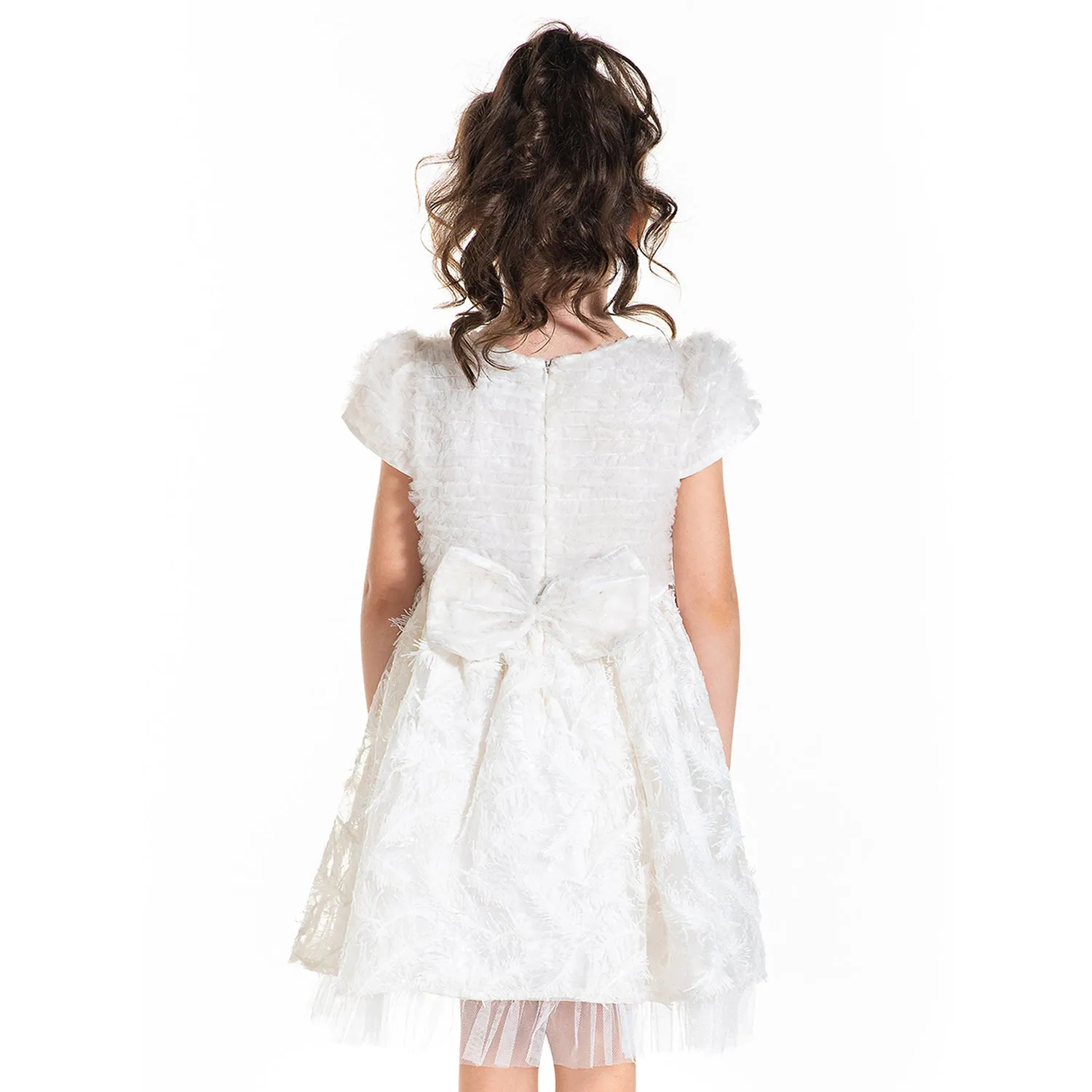 Ruffled Feather Dress