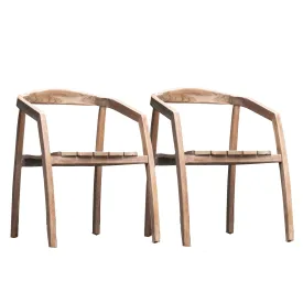 SET OF 2 - TOULOUSE OUTDOOR DINING CHAIRS