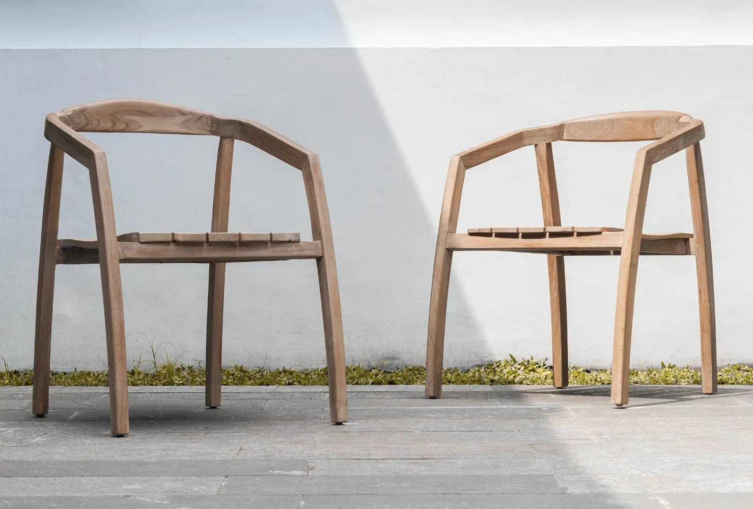 SET OF 2 - TOULOUSE OUTDOOR DINING CHAIRS