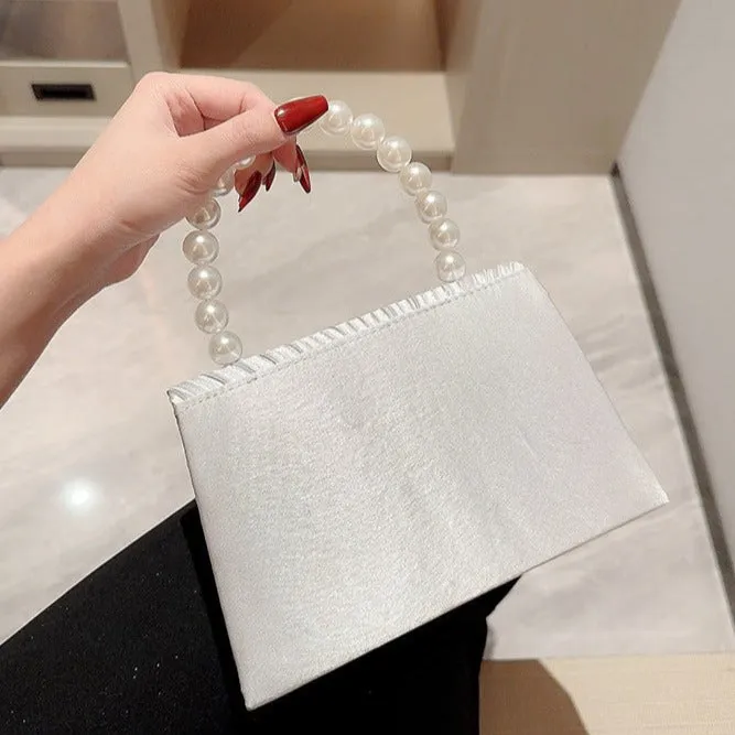 Sienna Pearl String Handbag