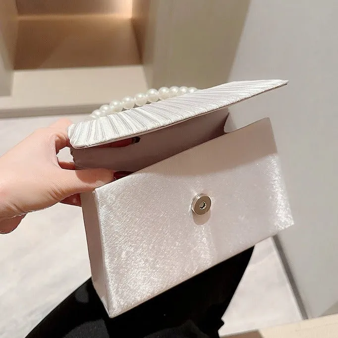 Sienna Pearl String Handbag