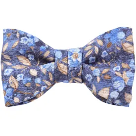 Silk Printed Panama Floral Bowtie PT_324