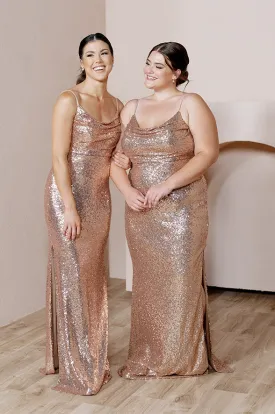 Skye Sequin Dress | Made To Order