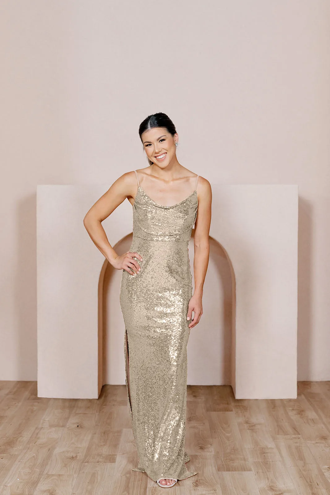 Skye Sequin Dress | Made To Order