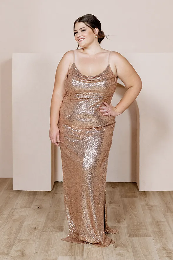 Skye Sequin Dress | Made To Order
