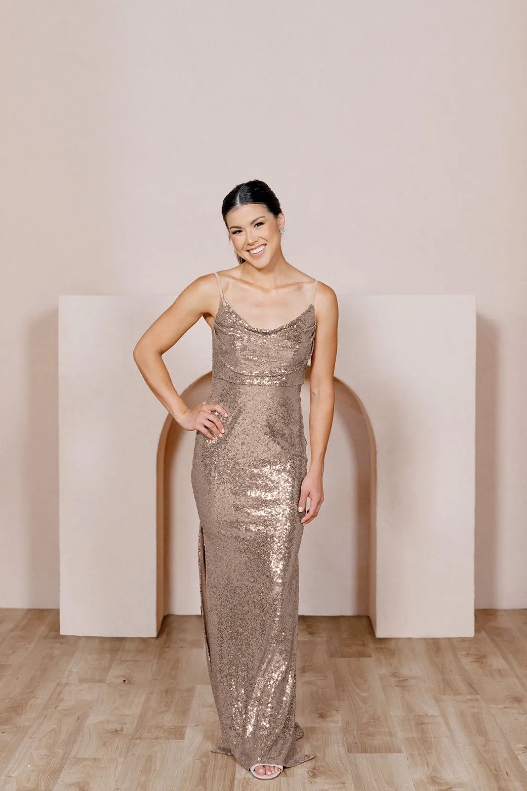 Skye Sequin Dress | Made To Order