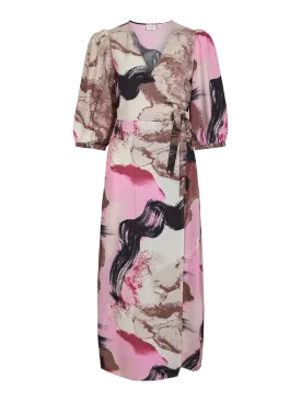 VICALUNA Long Dress - Bonbon