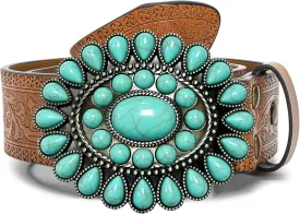 Western Belts for Women Men-Cowgirl-Cowboy-Country-Belt