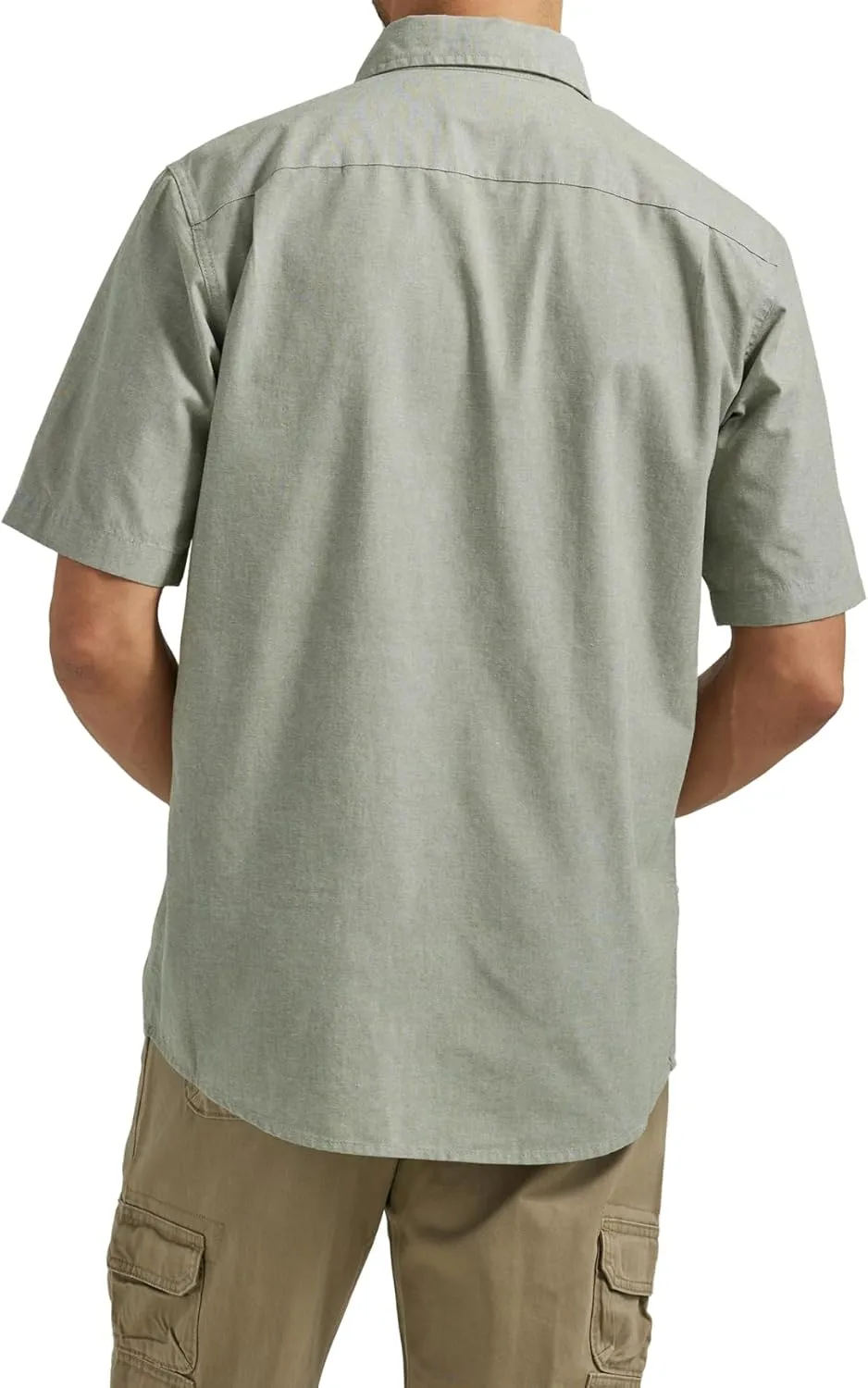 Wrangler Authentics Men's Short Sleeve Classic Woven Shirt