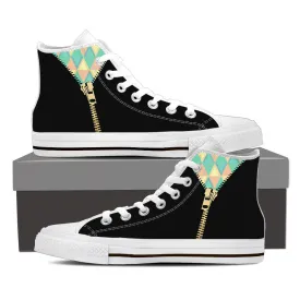 ZIPPER HIGH-TOP SHOES WOMAN - FREE SHIPPING WORLDWIDE